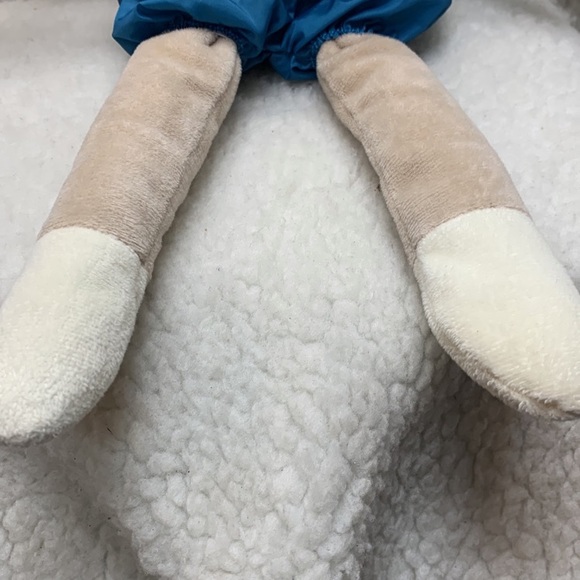 Spark Create Imagine 16" boy lamb grey wearing tie plush rattle stuffed animal - Picture 3 of 11